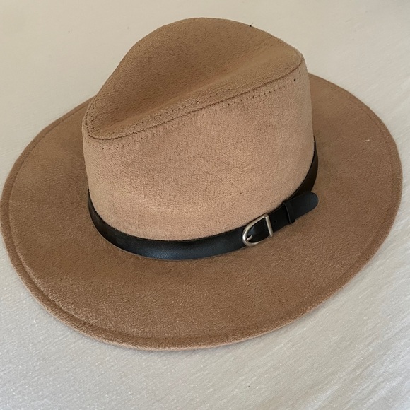 Accessories - Suede Fedora Hat